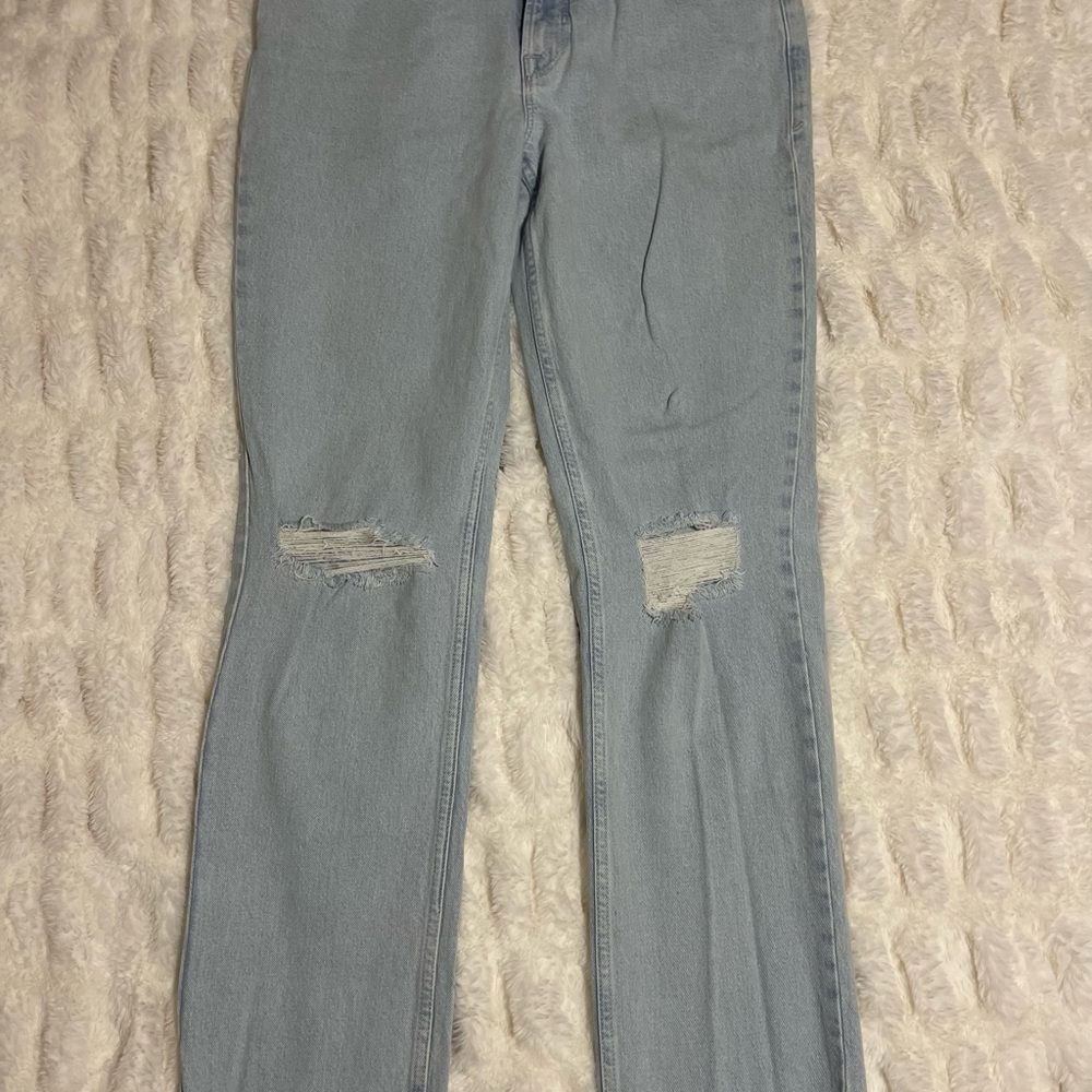 Good American Blue Boot Cut Jeans